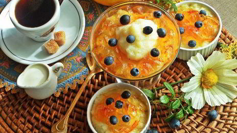 манная каша на десерт