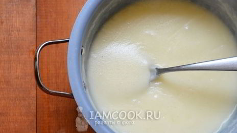 манная каша на сухом молоке