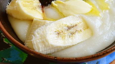 манная каша на сухом молоке