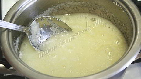 манная каша на воде