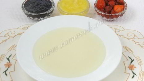 манная каша на воде