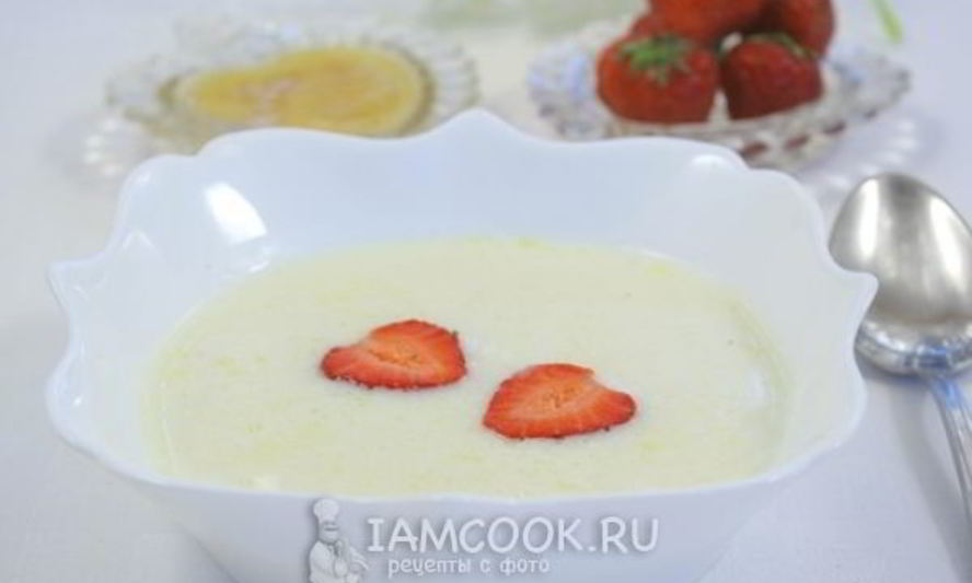 Рецепт манная каша в мультиварке