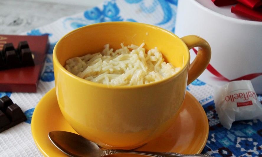 Рецепт молочная каша с вермишелью вермишелевая