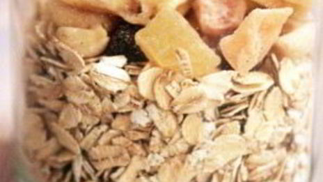 ленивая овсянка на кефире