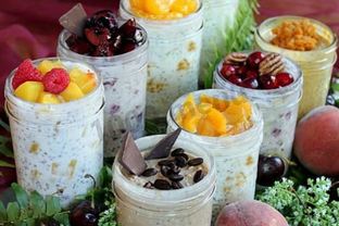 Ленивая овсянка в банке