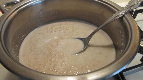 овсяная каша из цельного зерна
