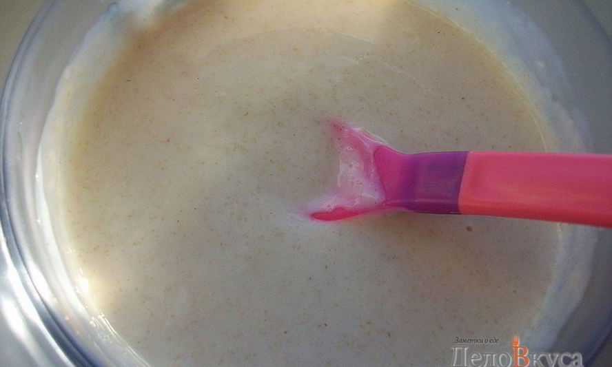 Рецепт овсяная каша на молоке для самых маленьких