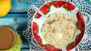 Овсяная каша на молоке