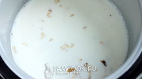 овсяная каша на молоке