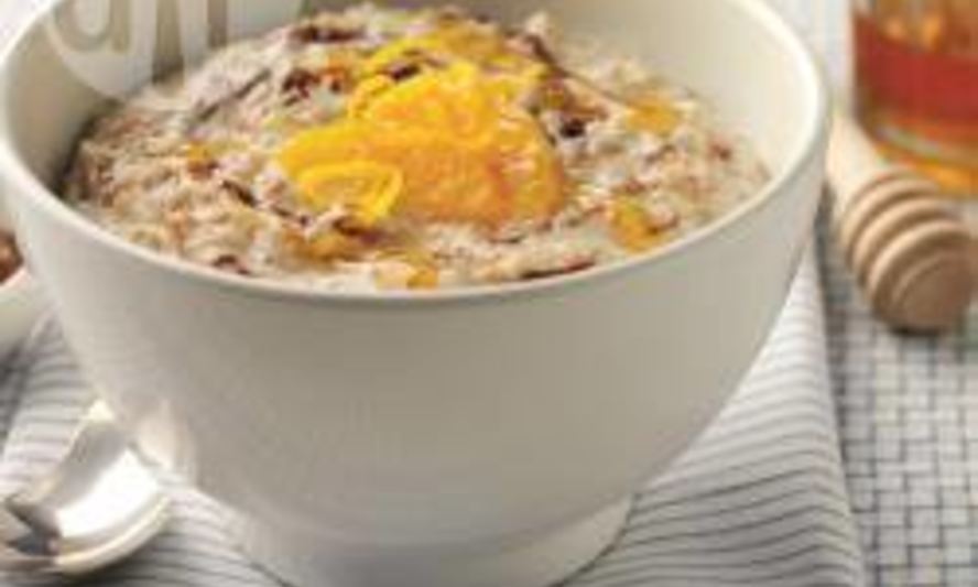 Рецепт овсяная каша с апельсином и шоколадом