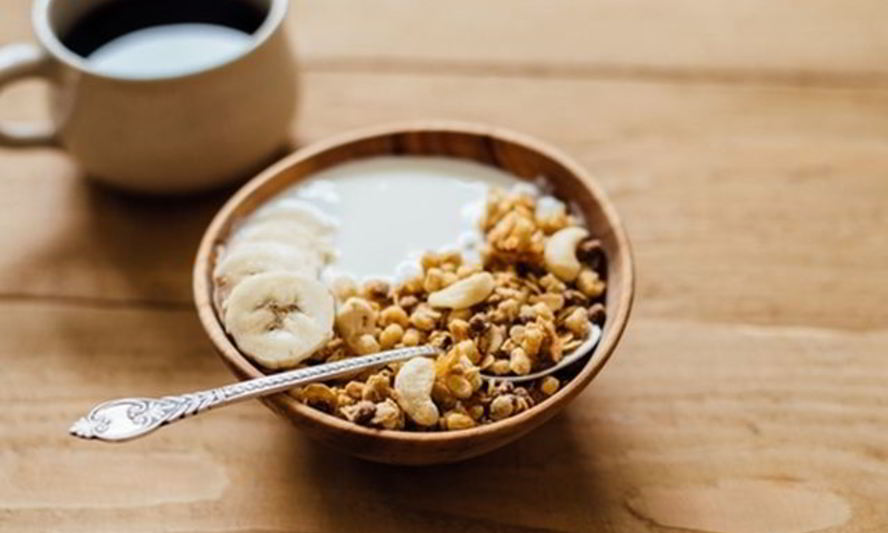 Рецепт овсяная каша с бананом и йогуртом
