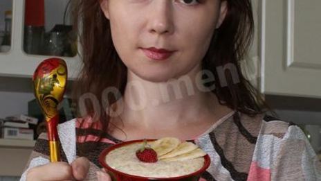 овсяная каша с бананом