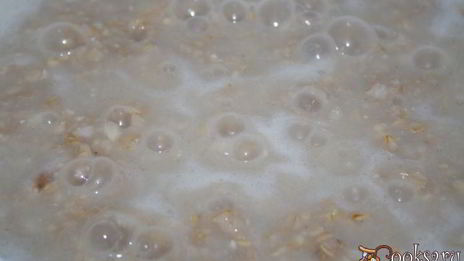 овсяная каша с курочкой и топленым сливочным маслом