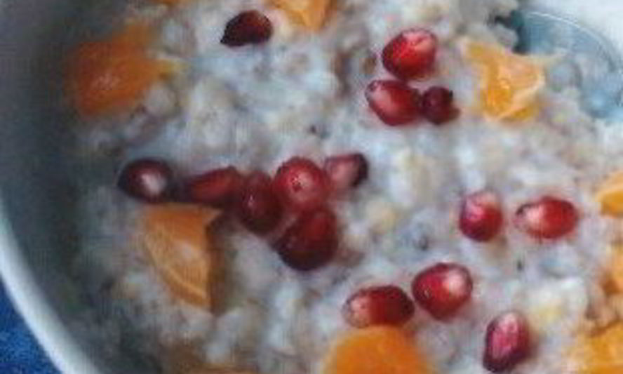 Рецепт овсяная каша с мандарином