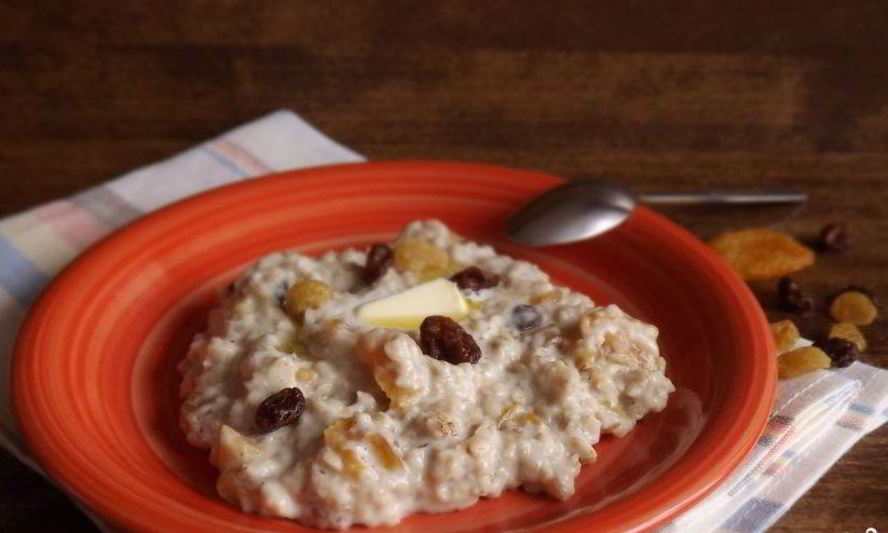 Рецепт овсяная каша с сухофруктами