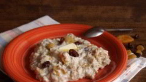 овсяная каша с сухофруктами