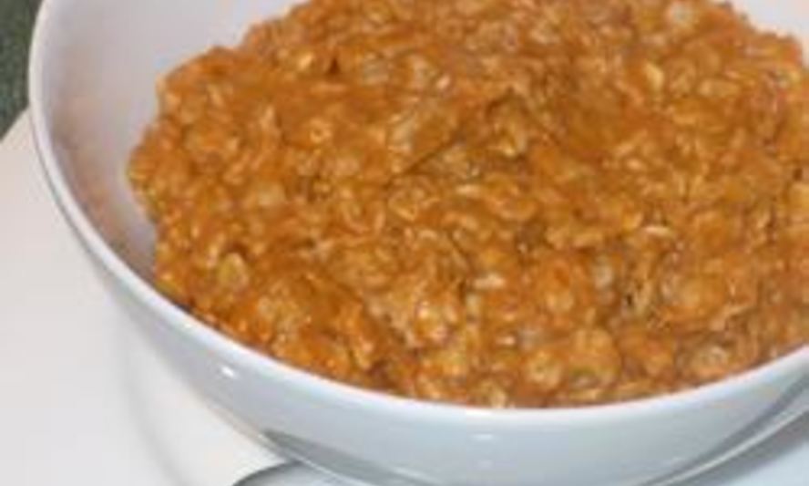 Рецепт овсяная каша с тыквой