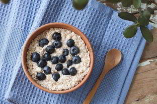 Овсяная каша в микроволновке