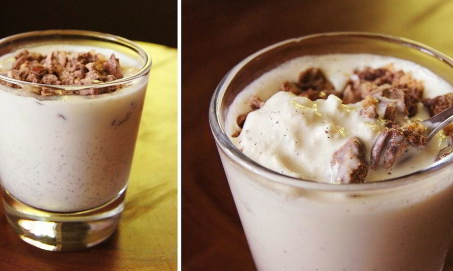 Рецепт овсянка на молоке