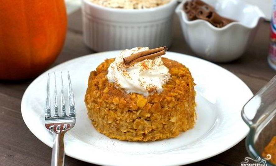 Рецепт овсянка с тыквой