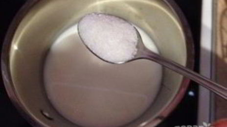 овсянка с вареньем