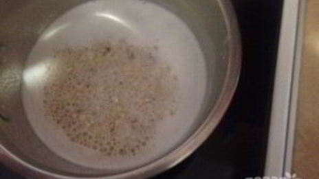 овсянка с вареньем