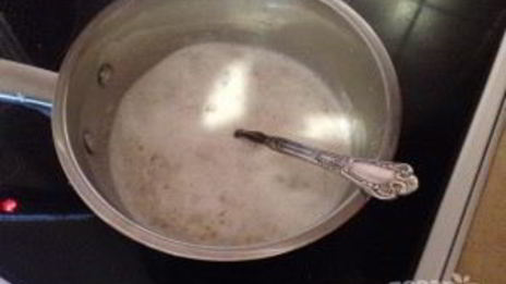 овсянка с вареньем