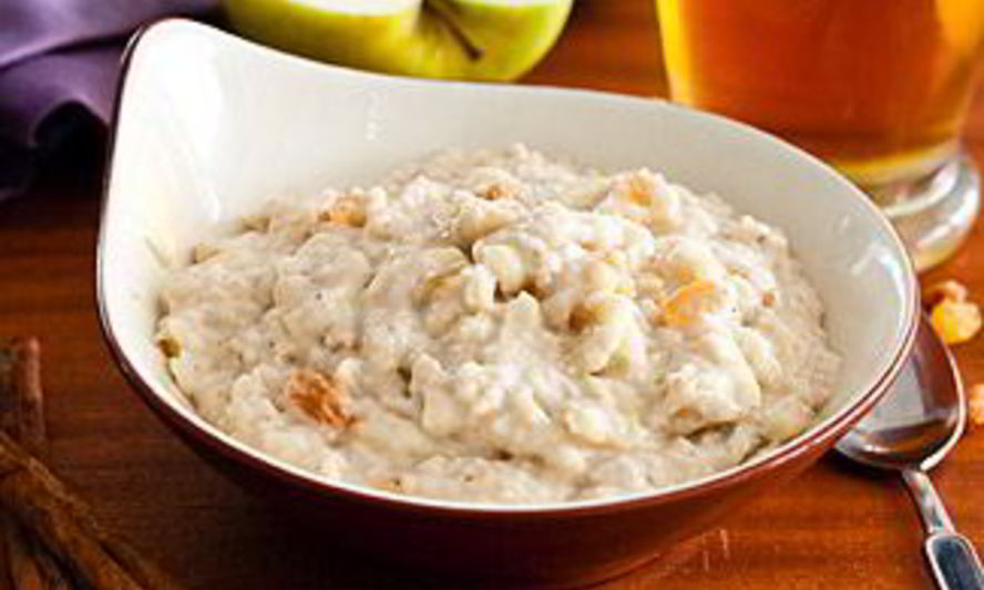 Рецепт овсянка с яблоками в мультиварке