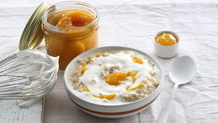 Сливочная овсяная каша