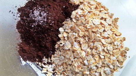 завтрак шоколадная овсянка