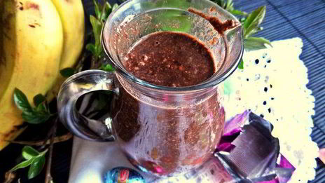 завтрак шоколадная овсянка