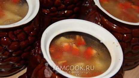 перловая каша с курицей и овощами