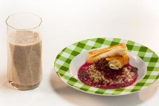 Перловая каша со сладкой свеклой