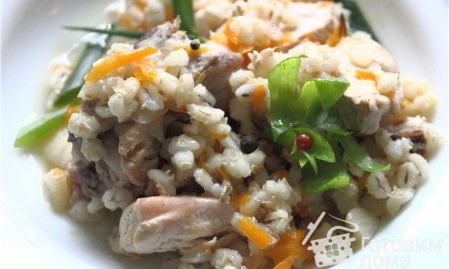 Рецепт перловая каша в казане