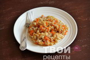 Перловка с курицей