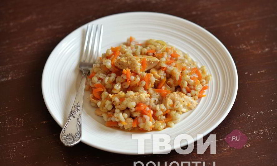 Рецепт перловка с курицей