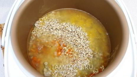 перловка с тушенкой в мультиварке