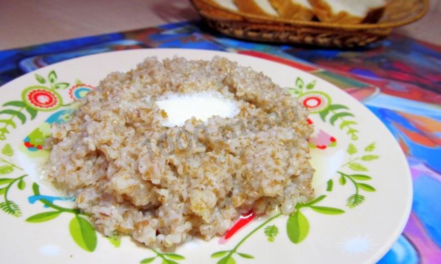 Рецепт пшеничная каша на воде
