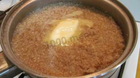 пшеничная каша на воде