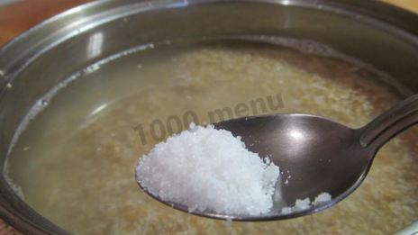 пшеничная каша на воде