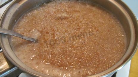 пшеничная каша на воде