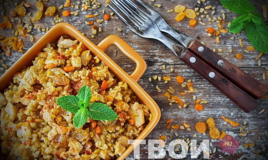 Рецепт пшеничная каша с мясом