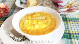 Пшеничная каша с тыквой