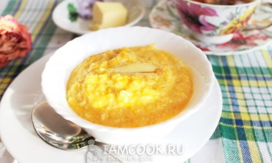 Рецепт пшеничная каша с тыквой