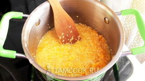 пшеничная каша с тыквой