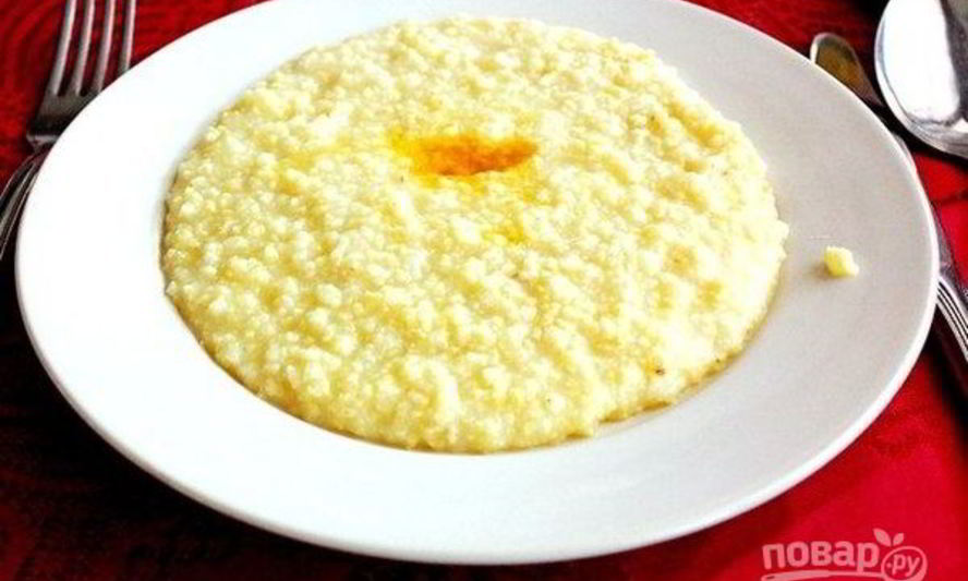 Рецепт пшенная молочная каша