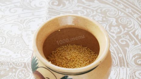 пшенная каша на молоке в духовке в горшочке