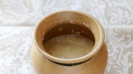 пшенная каша на молоке в духовке в горшочке