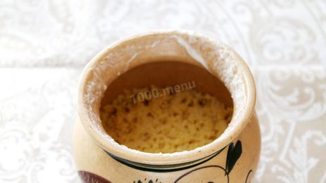 пшенная каша на молоке в духовке в горшочке