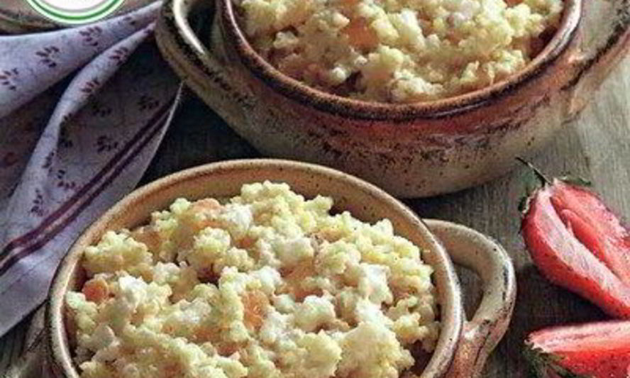 Рецепт пшенная каша с творогом